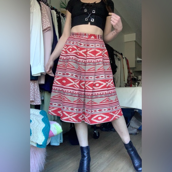 Valley of the Dolls Dresses & Skirts - Valley of the Dolls Pasadena Pleated A-Line Skirt